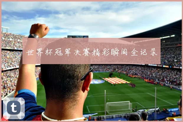 世界杯冠军决赛精彩瞬间全记录